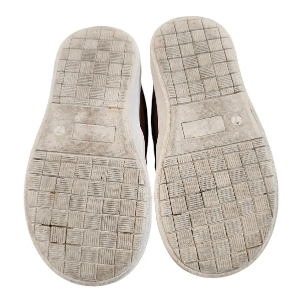 Carter's Simple Joys Faux Leather Slip On Boys Sneakers Toddler 7M